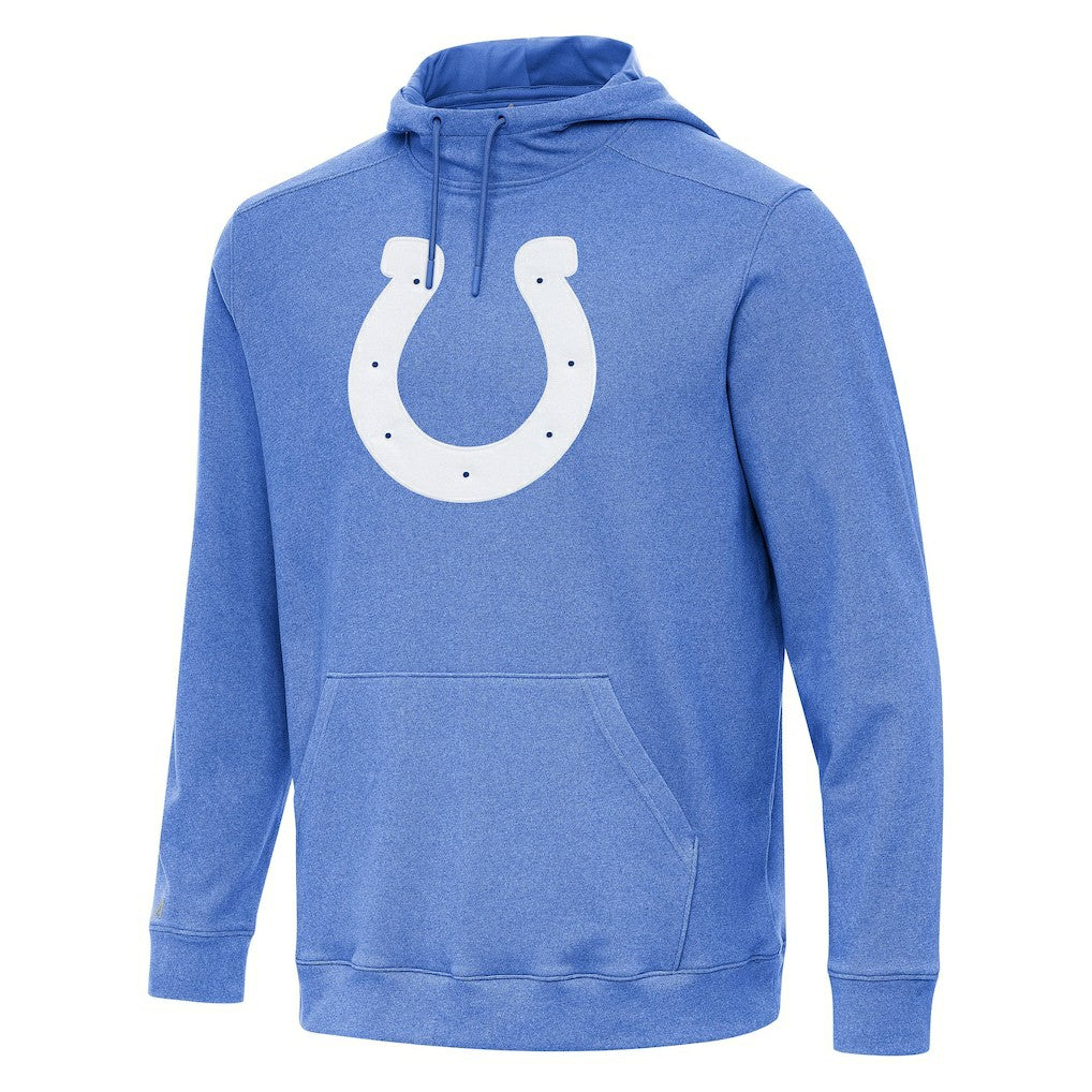 Indianapolis Colts Antigua Cloud Pullover Hoodie - Heather Royal - NFL