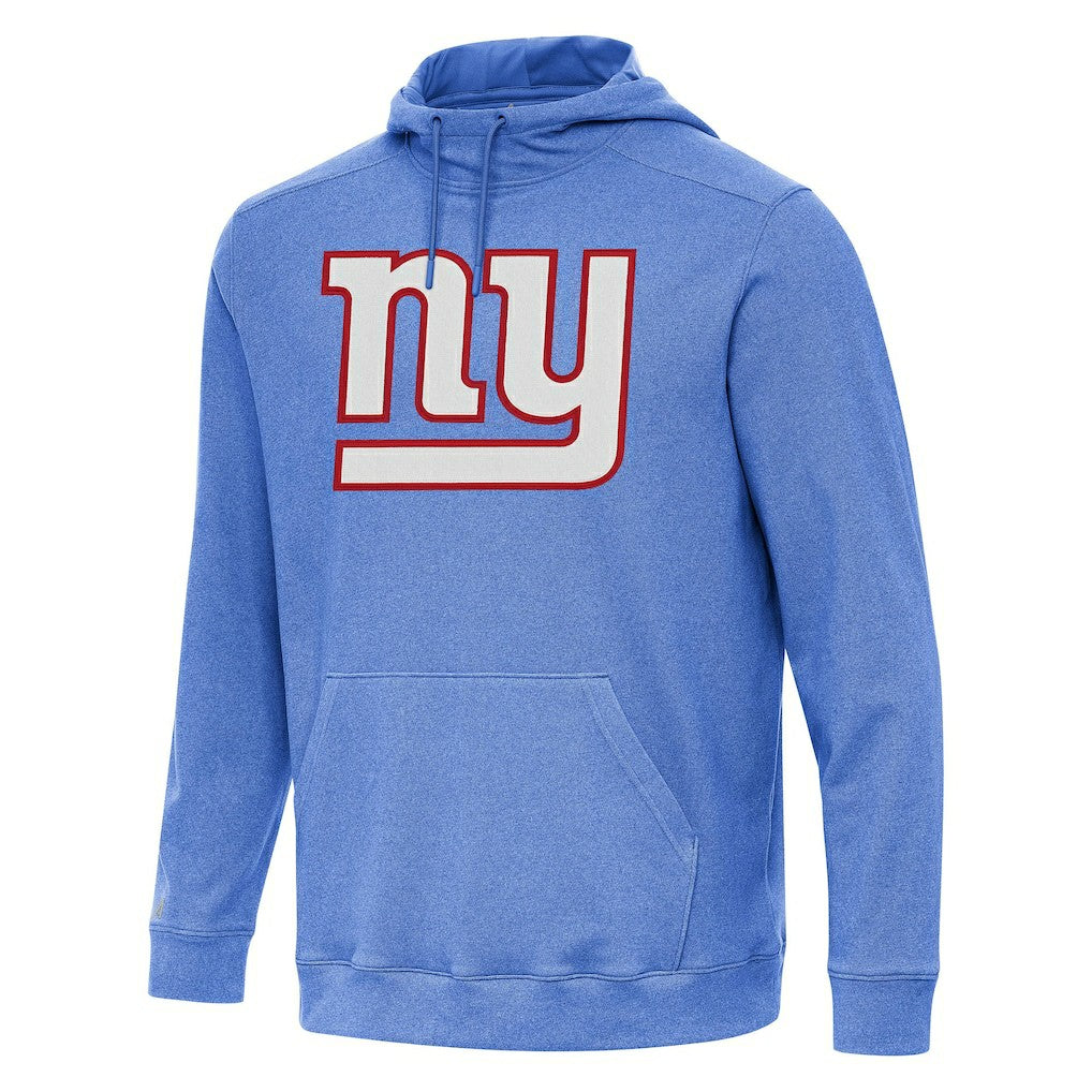 New York Giants Antigua Cloud Pullover Hoodie - Heather Royal - NFL