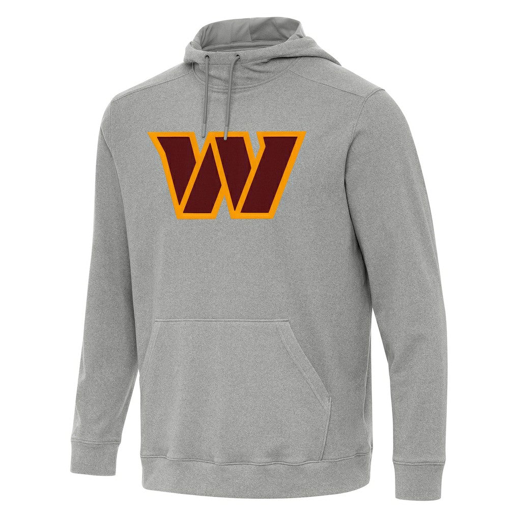 Washington Commanders Antigua Cloud Pullover Hoodie - Heather Gray - NFL