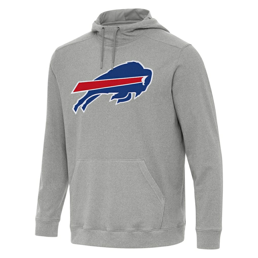 Buffalo Bills Antigua Cloud Pullover Hoodie - Heather Gray - NFL