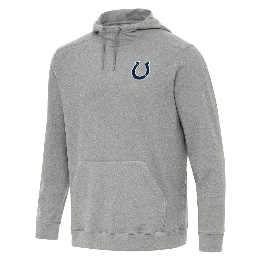 Indianapolis Colts Antigua Cloud Pullover Hoodie - Heather Gray - NFL