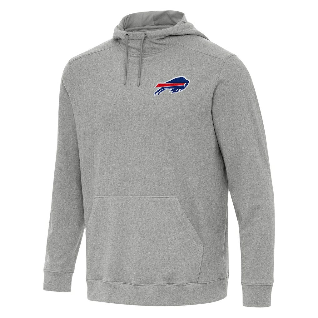 Buffalo Bills Antigua Cloud Pullover Hoodie - Heather Gray - NFL