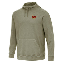 Washington Commanders Antigua Cloud Pullover Hoodie - Olive - NFL