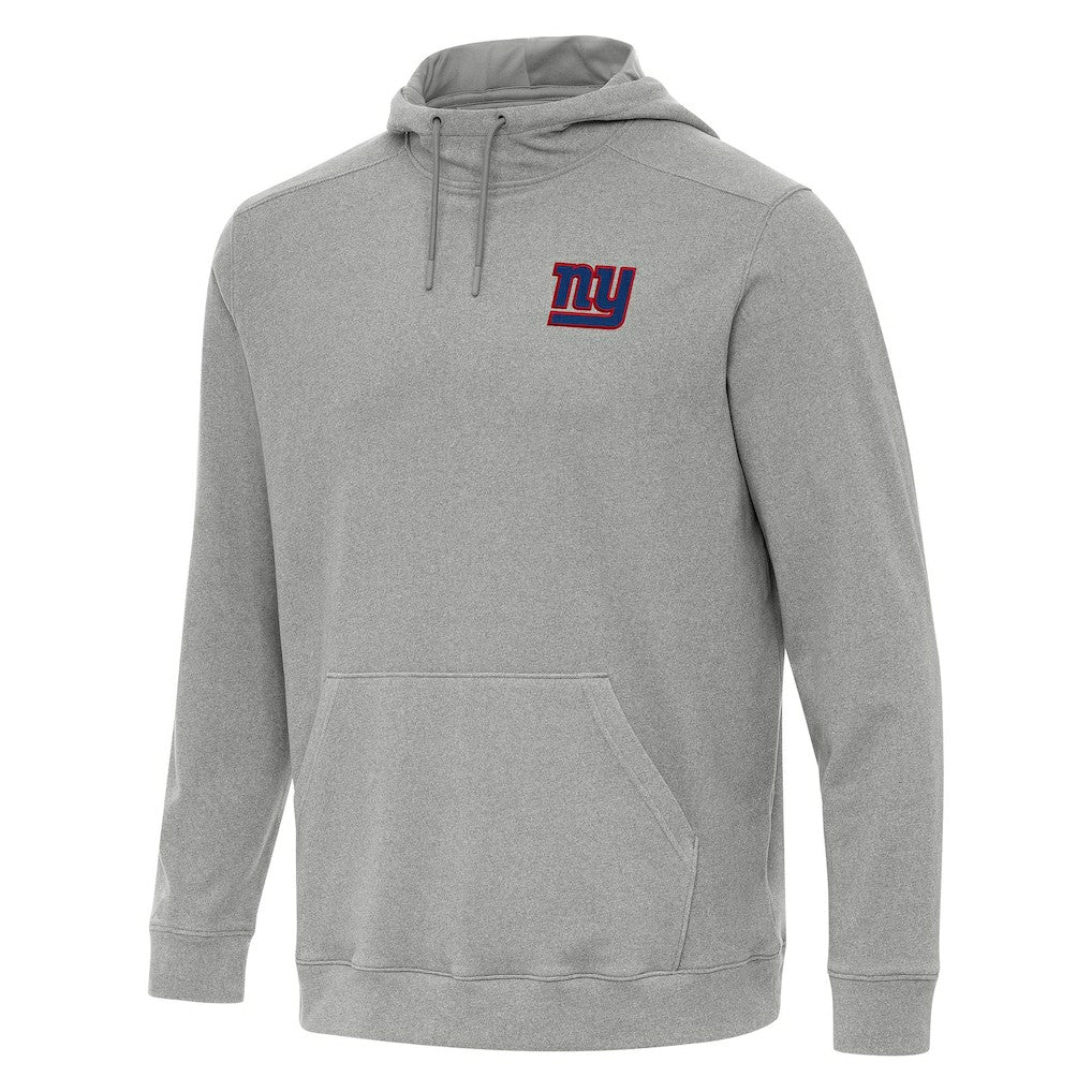 New York Giants Antigua Cloud Pullover Hoodie - Heather Gray - NFL