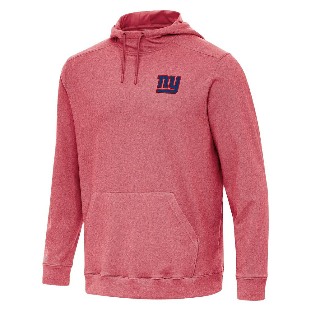 New York Giants Antigua Cloud Pullover Hoodie - Heather Red - NFL