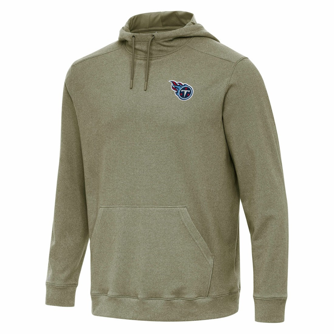 Tennessee Titans Antigua Cloud Pullover Hoodie - Olive - NFL