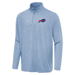 Buffalo Bills Antigua Hunk Quarter-Zip Jacket - Heather Royal - NFL