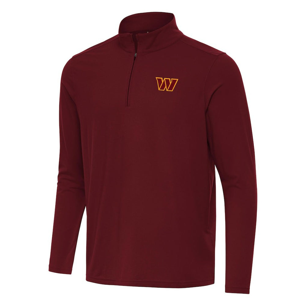 Washington Commanders Antigua Intent Quarter-Zip Pullover Top - Burgundy - NFL