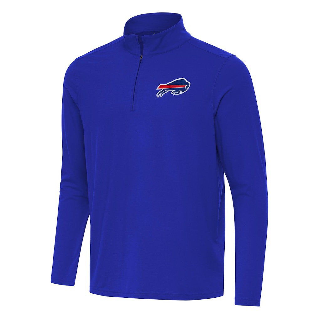 Buffalo Bills Antigua Intent Quarter-Zip Pullover Top - Royal - NFL