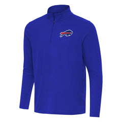 Buffalo Bills Antigua Intent Quarter-Zip Pullover Top - Royal - NFL