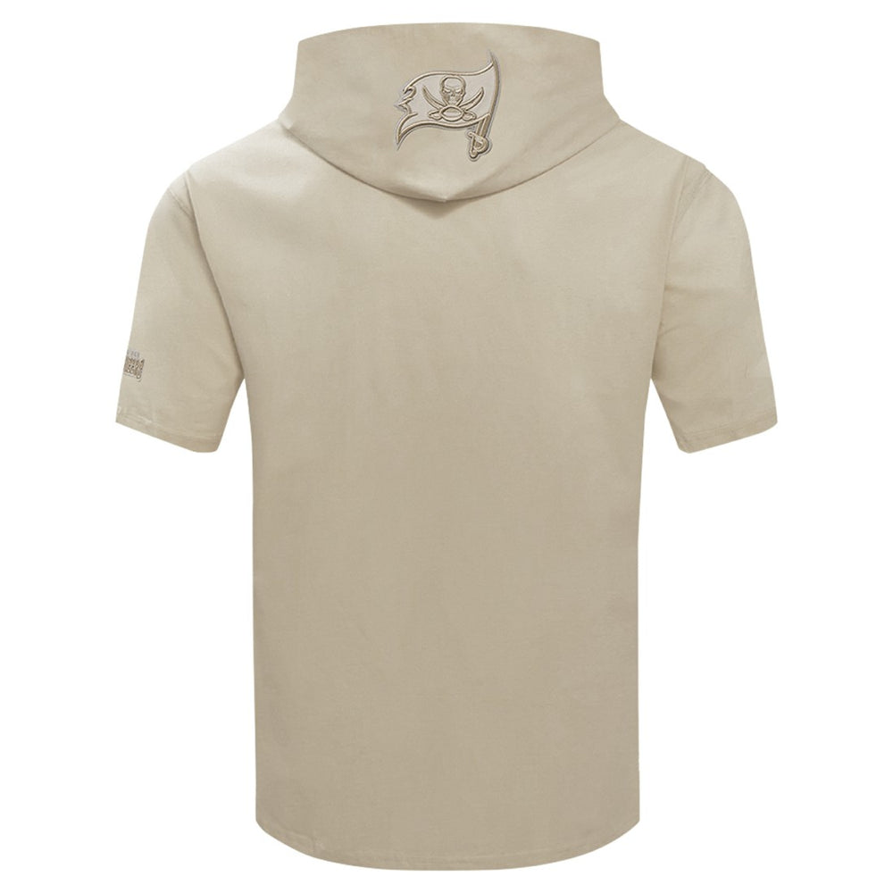 Tampa Bay Buccaneers Pro Standard Neutrals Capsule Short Sleeve Pullover Hoodie - Tan - NFL