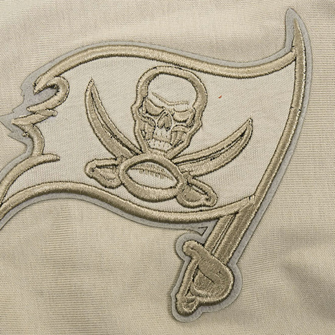 Tampa Bay Buccaneers Pro Standard Neutrals Capsule Short Sleeve Pullover Hoodie - Tan - NFL