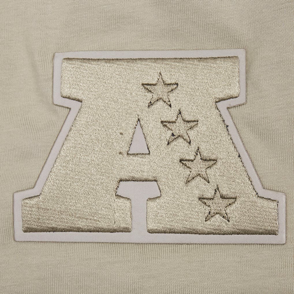 Baltimore Ravens Pro Standard Neutrals Capsule Short Sleeve Pullover Hoodie - Tan - NFL