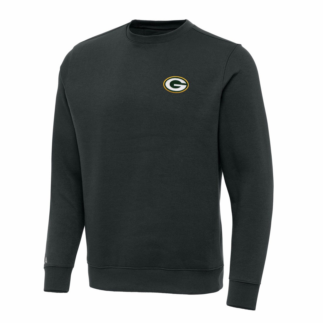 Green Bay Packers Antigua Victory Pullover Sweatshirt - Charcoal - NFL