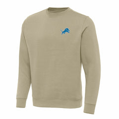 Detroit Lions Antigua Victory Pullover Sweatshirt - Khaki - NFL