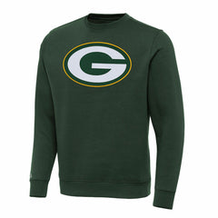 Green Bay Packers Antigua Victory Pullover Sweatshirt - Hunter Green - NFL