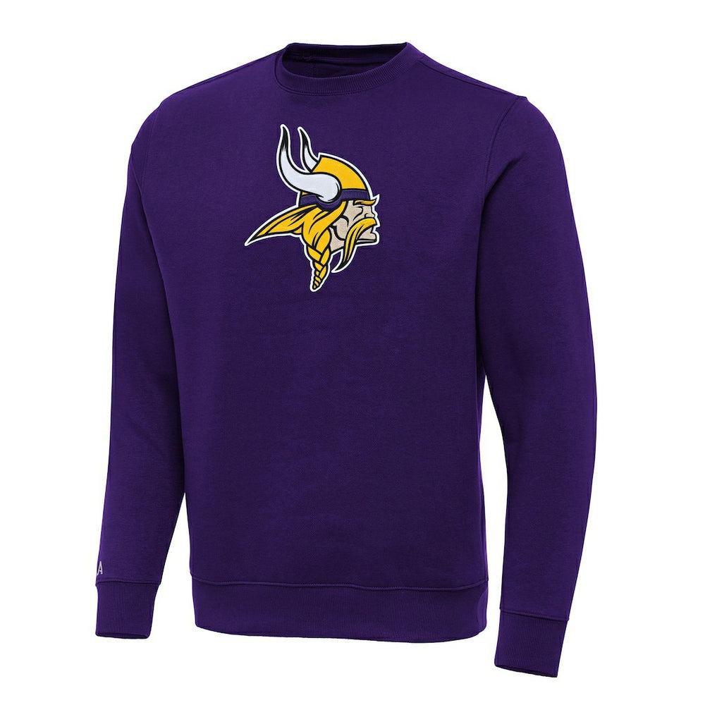 Minnesota Vikings Antigua Victory Pullover Sweatshirt - Purple - NFL