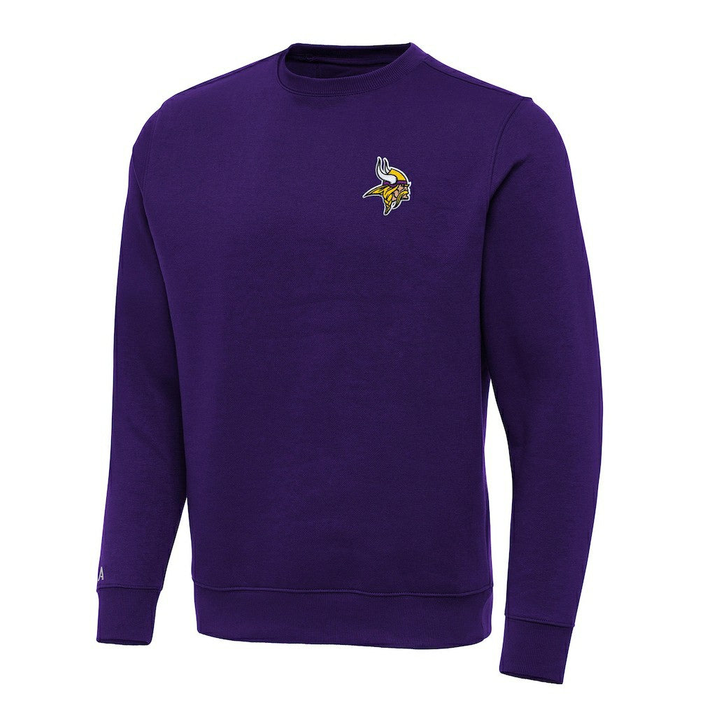 Minnesota Vikings Antigua Victory Pullover Sweatshirt - Purple - NFL