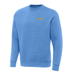 Los Angeles Chargers Antigua Victory Pullover Sweatshirt - Powder Blue - NFL