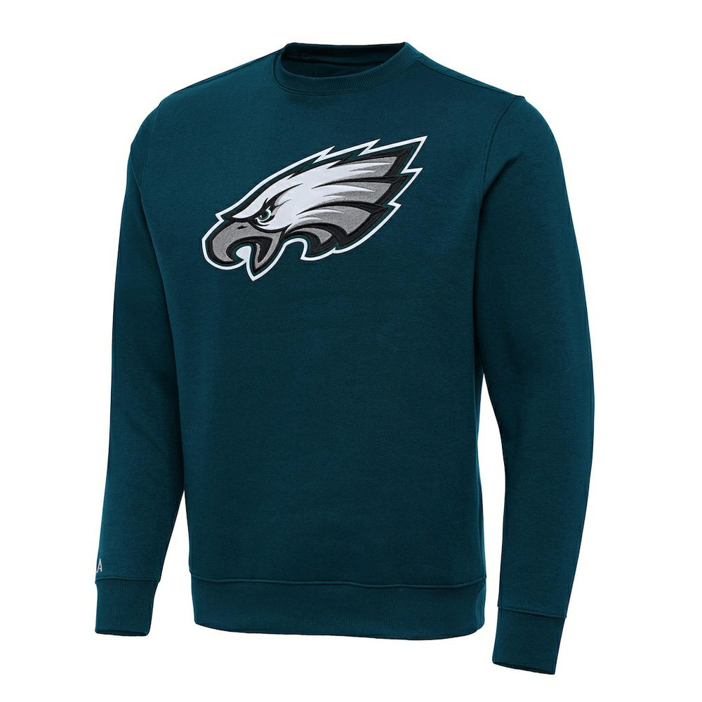 Philadelphia Eagles Antigua Victory Pullover Sweatshirt - Teal - NFL