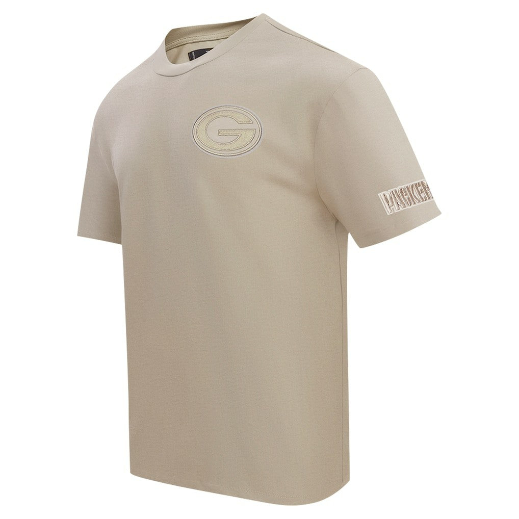 Green Bay Packers Pro Standard Drop Shoulder T-Shirt - Tan - NFL