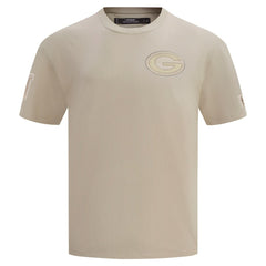 Green Bay Packers Pro Standard Drop Shoulder T-Shirt - Tan - NFL