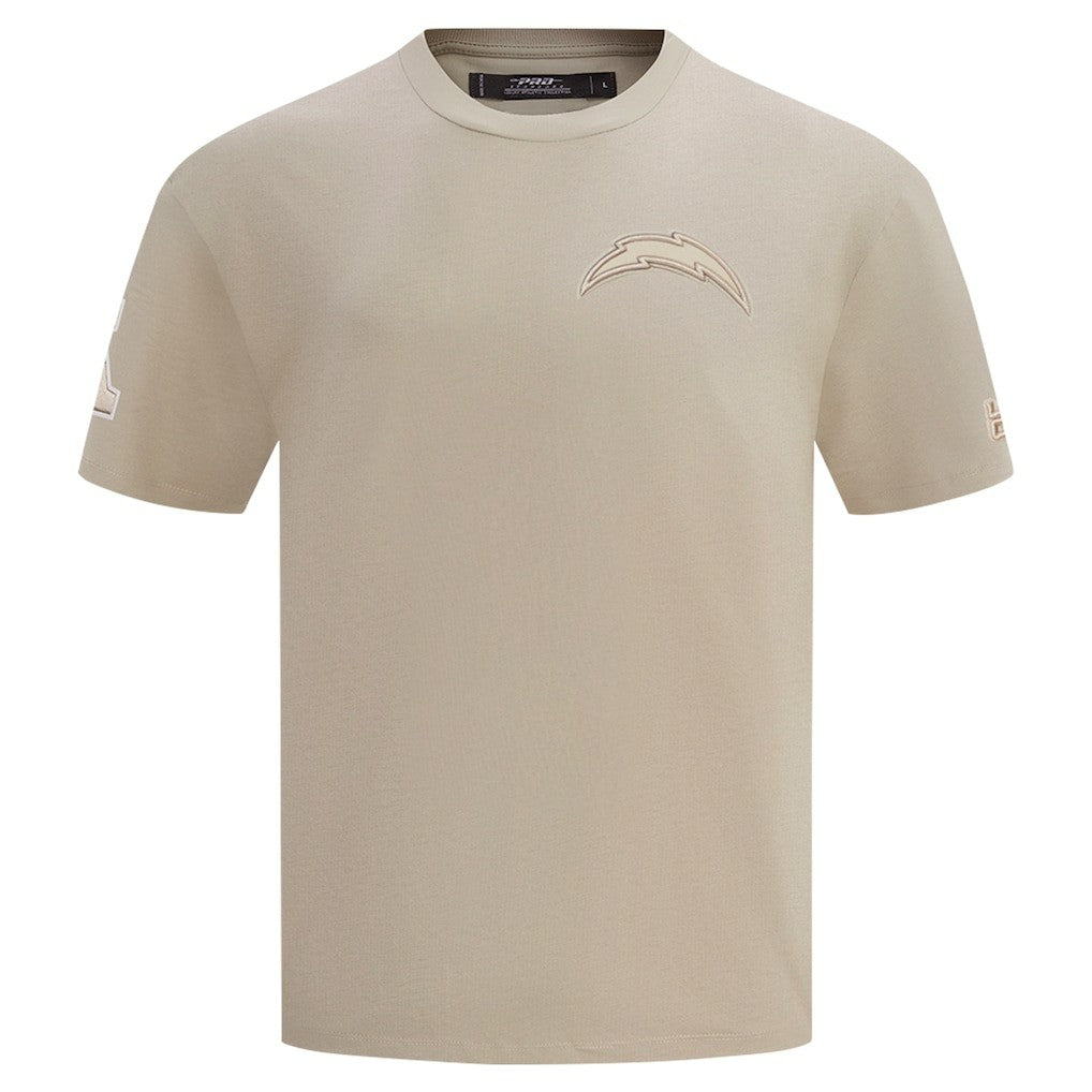 Los Angeles Chargers Pro Standard Drop Shoulder T-Shirt - Tan - NFL