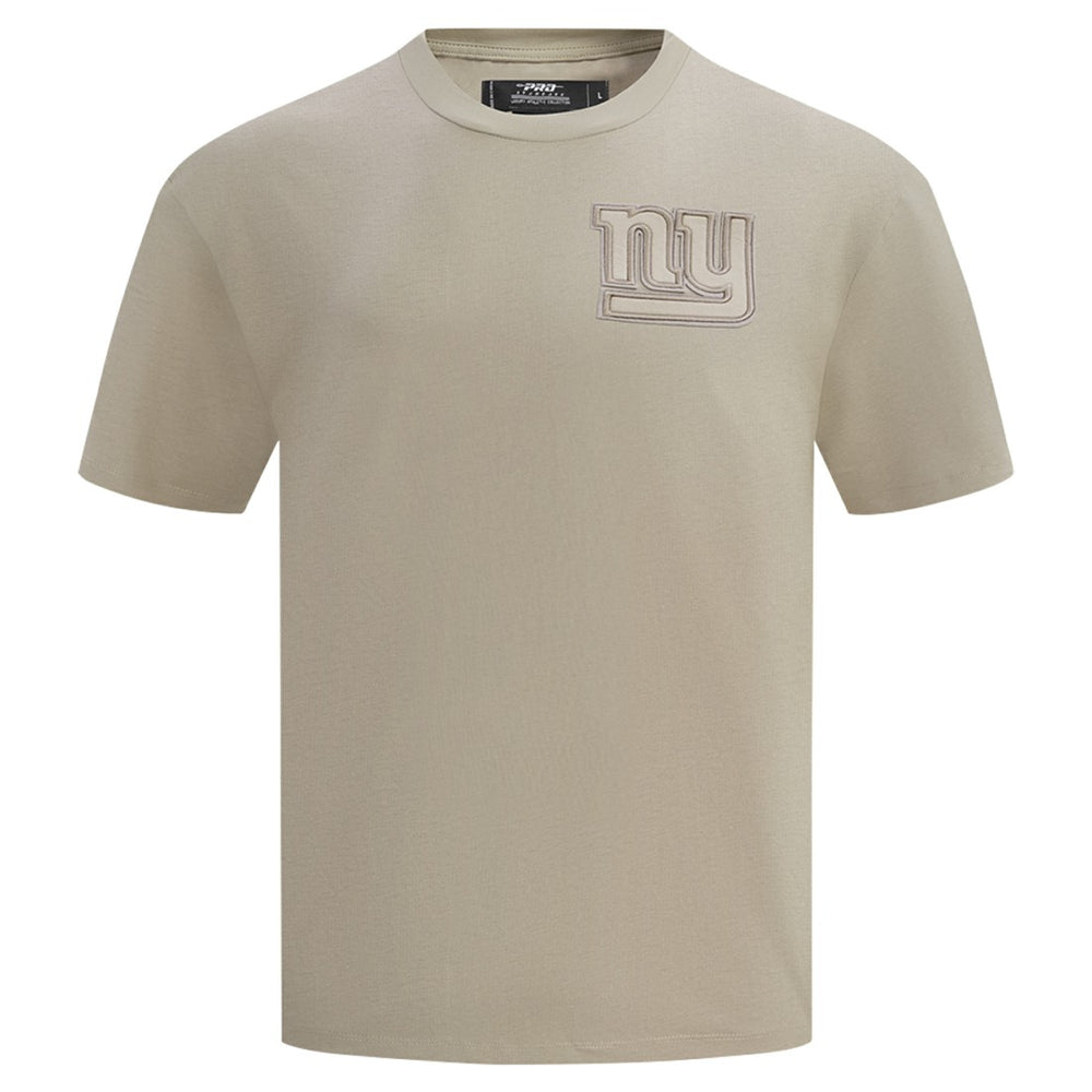 New York Giants Pro Standard Drop Shoulder T-Shirt - Tan - NFL