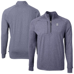 Detroit Tigers Cutter & Buck Adapt Eco Raglan Quarter-Zip Jacket Outlet