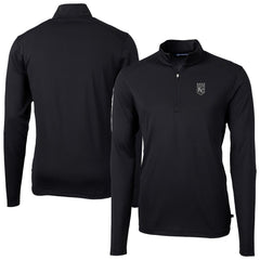 Kansas City Royals Cutter & Buck Virtue Eco Pique Quarter-Zip Jacket Outlet