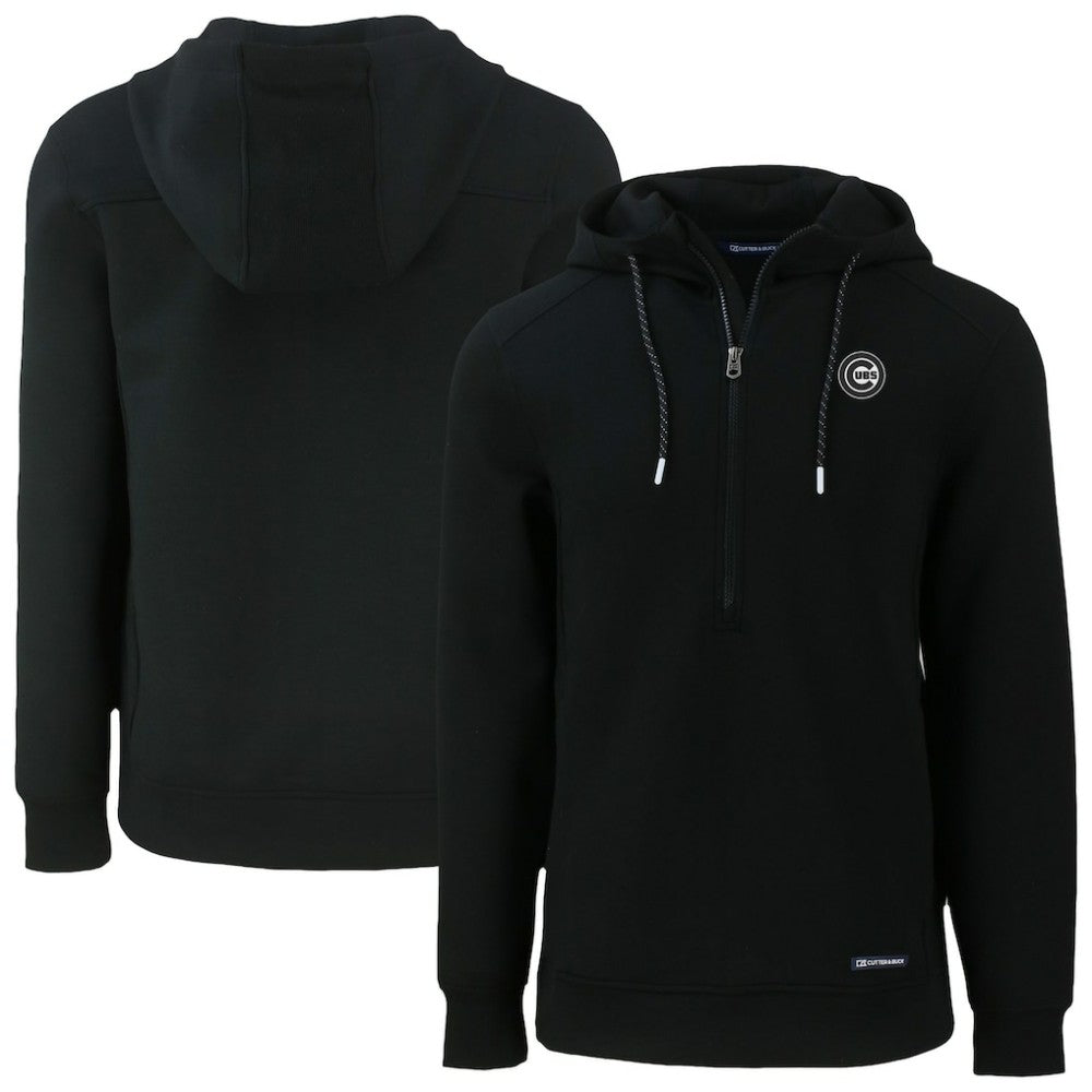 Chicago Cubs Cutter & Buck Roam Eco Recycled Half-Zip Pullover Hoodie Discount