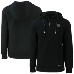 Chicago Cubs Cutter & Buck Roam Eco Recycled Half-Zip Pullover Hoodie Discount