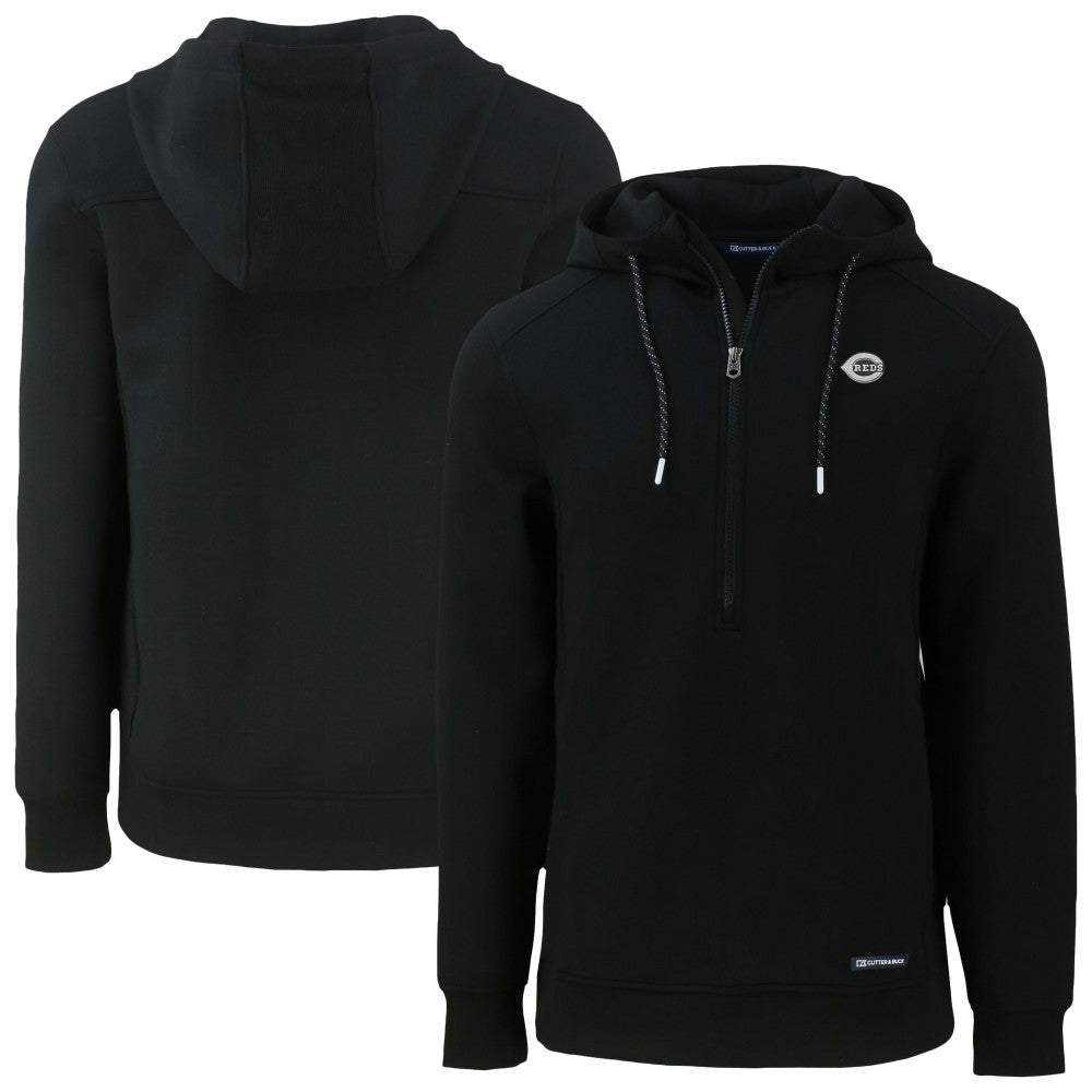 Cincinnati Reds Cutter & Buck Roam Eco Recycled Half-Zip Pullover Hoodie Near Me