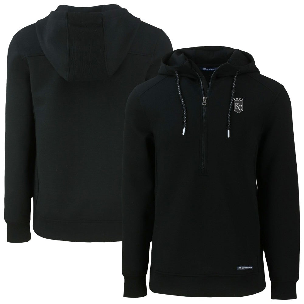Kansas City Royals Cutter & Buck Roam Eco Recycled Half-Zip Pullover Hoodie Discount
