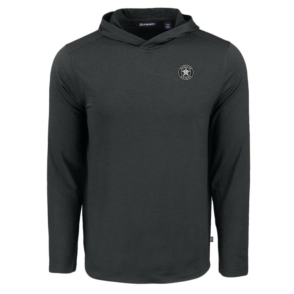 Houston Astros Cutter & Buck Coastline Epic Comfort Eco Recycled Long Sleeve Hoodie T-Shirt Discount