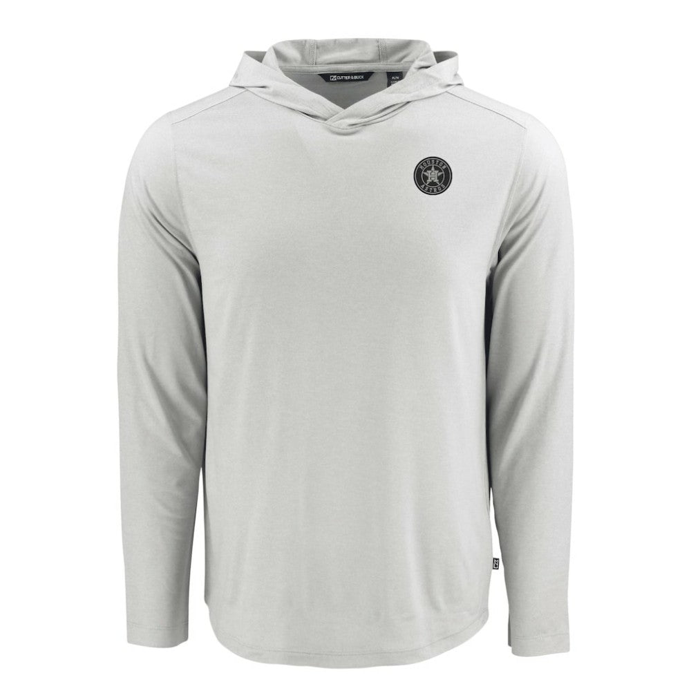 Houston Astros Cutter & Buck Coastline Epic Comfort Eco Recycled Long Sleeve Hoodie T-Shirt Near Me