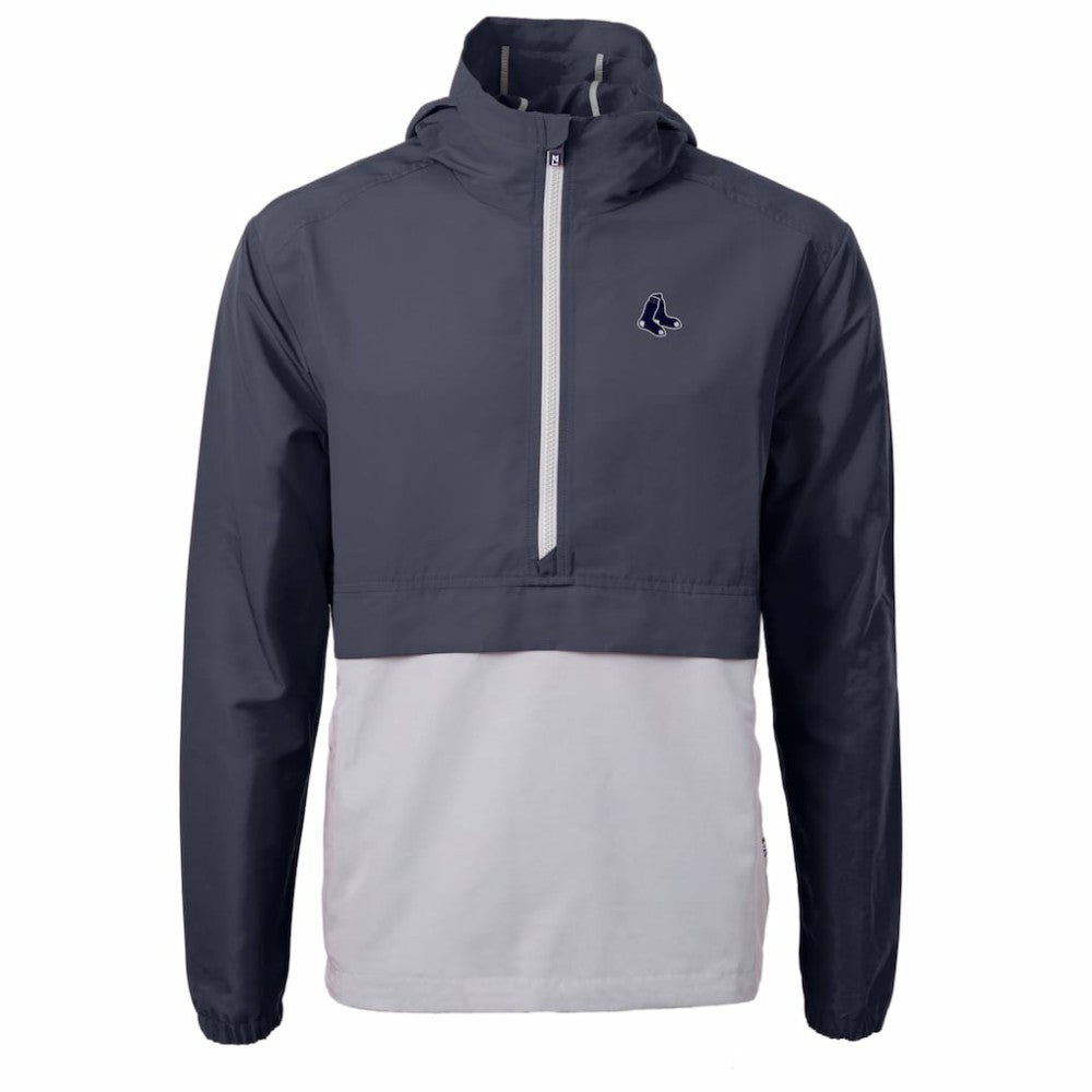 Boston Red Sox Cutter & Buck Charter Eco Recycled Anorak Half-Zip Hoodie Jacket Near Me