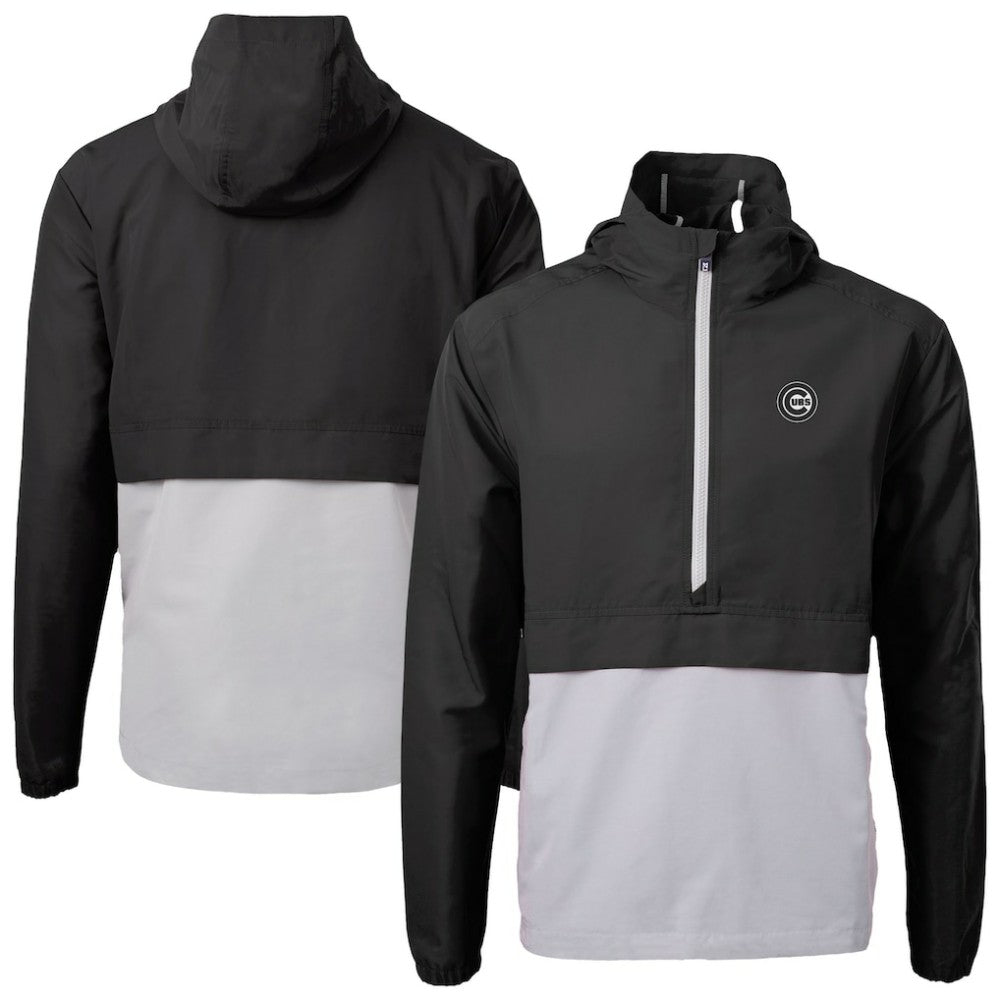 Chicago Cubs Cutter & Buck Charter Eco Recycled Anorak Half-Zip Hoodie Jacket Near Me