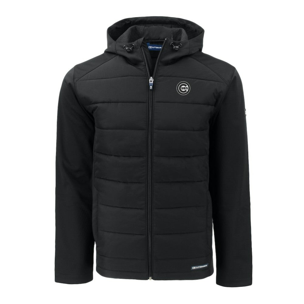 Chicago Cubs Cutter & Buck Evoke Hybrid Eco Softshell Recycled Full-Zip Jacket Near Me