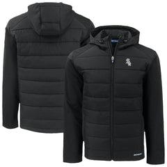 Chicago White Sox Cutter & Buck Evoke Hybrid Eco Softshell Recycled Full-Zip Jacket Online