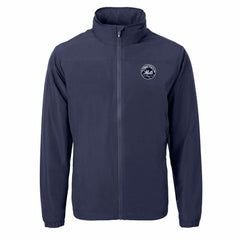 New York Mets Cutter & Buck Charter Eco Recycled Full-Zip Hoodie Jacket Discount