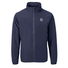 New York Yankees Cutter & Buck Charter Eco Recycled Full-Zip Hoodie Jacket Outlet