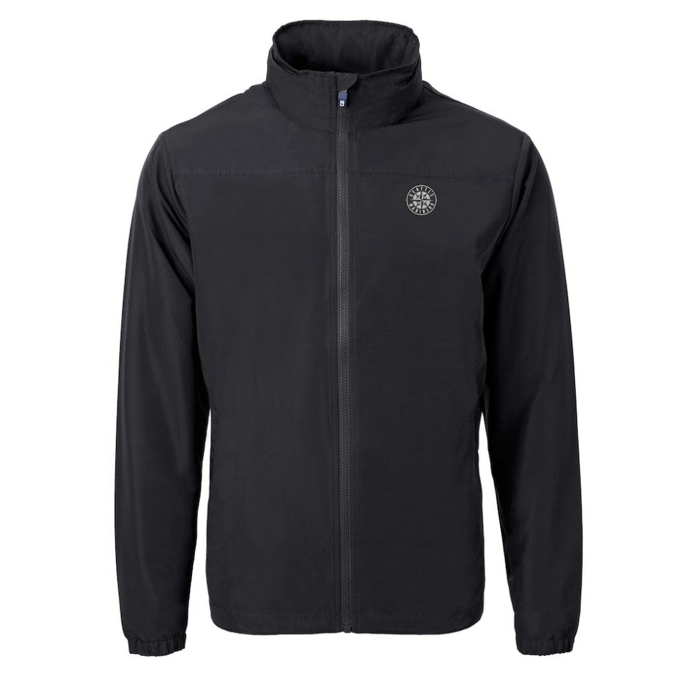 Seattle Mariners Cutter & Buck Charter Eco Recycled Full-Zip Hoodie Jacket Discount