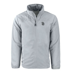 San Diego Padres Cutter & Buck Charter Eco Recycled Full-Zip Hoodie Jacket Outlet