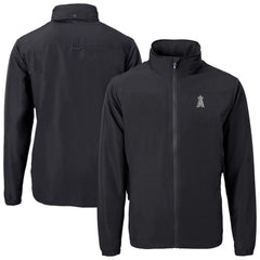 Los Angeles Angels Cutter & Buck Charter Eco Recycled Full-Zip Hoodie Jacket Discount