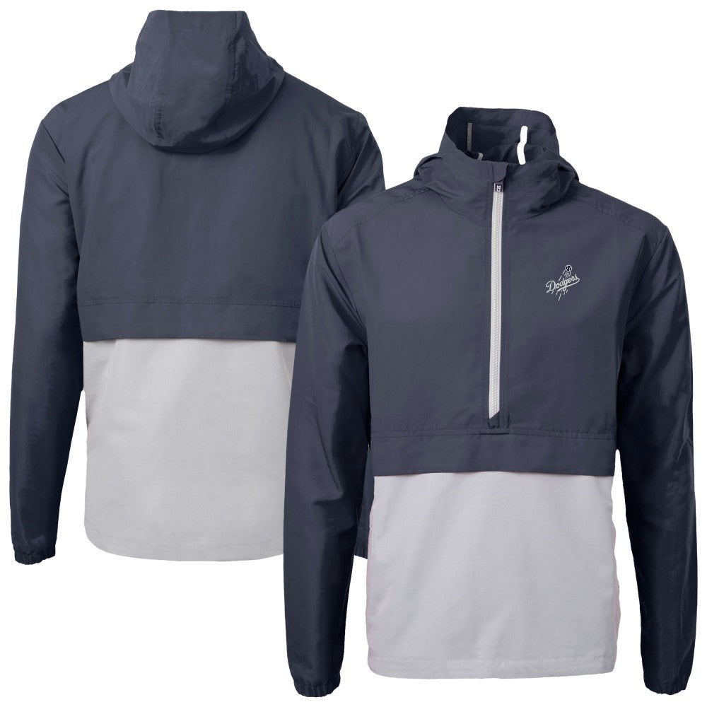 Los Angeles Dodgers Cutter & Buck Charter Eco Recycled Anorak Half-Zip Hoodie Jacket Near Me