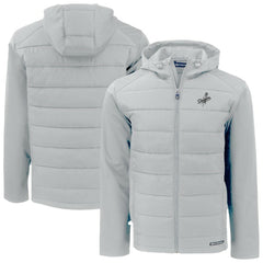 Los Angeles Dodgers Cutter & Buck Evoke Hybrid Eco Softshell Recycled Full-Zip Hooded Jacket Near Me