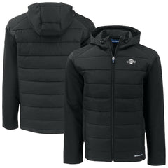 San Francisco Giants Cutter & Buck Evoke Hybrid Eco Softshell Recycled Full-Zip Hooded Jacket Outlet