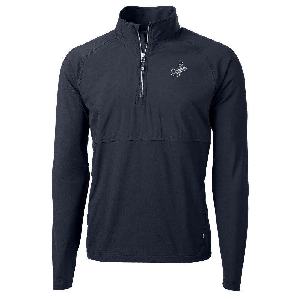 Los Angeles Dodgers Cutter & Buck Adapt Eco Hybrid Raglan DryTec Quarter-Zip Jacket Near Me