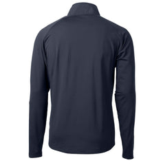 New York Yankees Cutter & Buck Adapt Eco Hybrid Raglan DryTec Quarter-Zip Jacket Sale